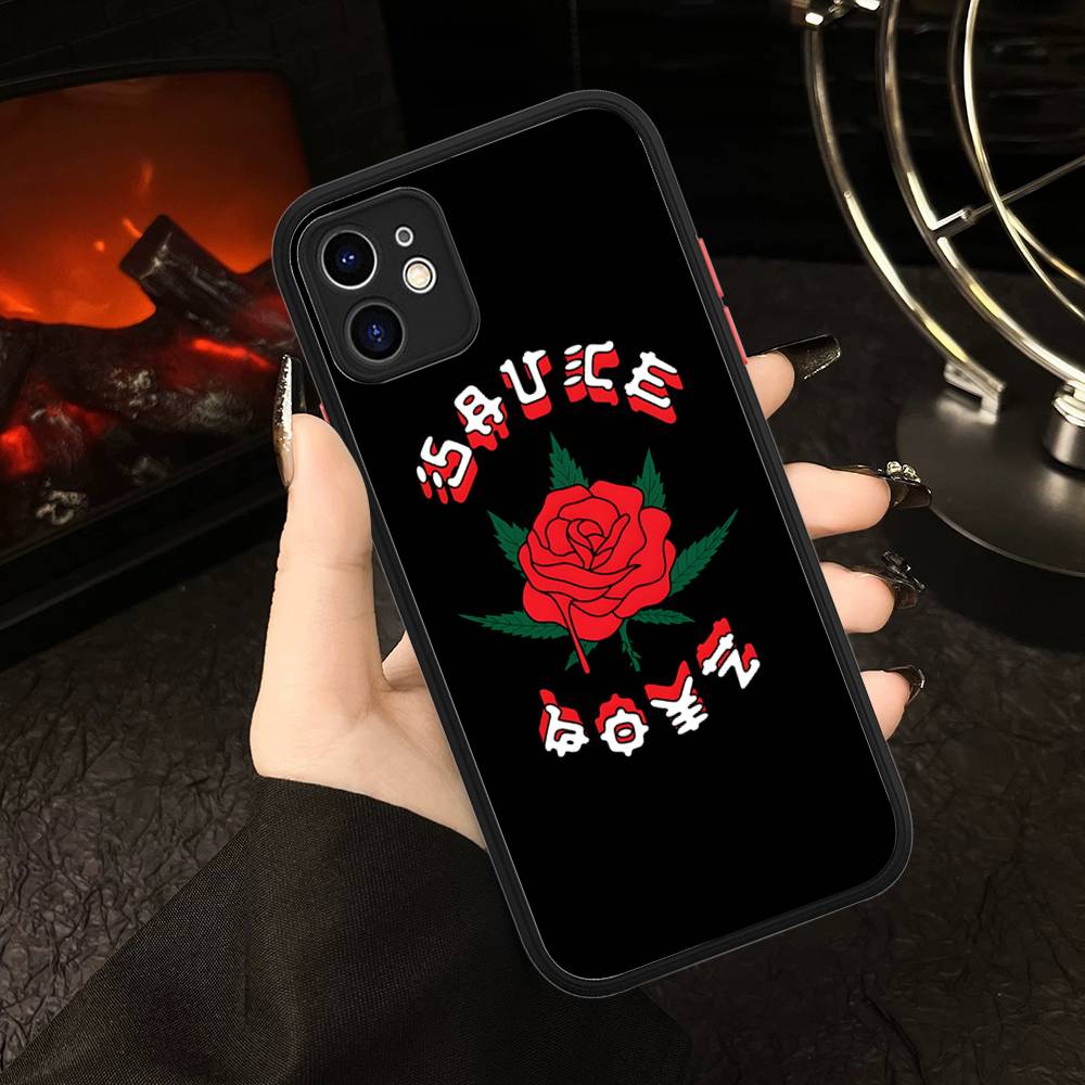 E-Eladio Carrion Sauce Boyz Phone Case For IPhone 13 12 X XS MAX Pro Max 16 15 11 14 Pro Max Shockproof Matte Cover
