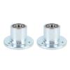 2 buc Butuc roată față 17mm cu etanșare rulment Aliaj oțel Rezistent la impact Stabilitate îmbunătățită pentru Go