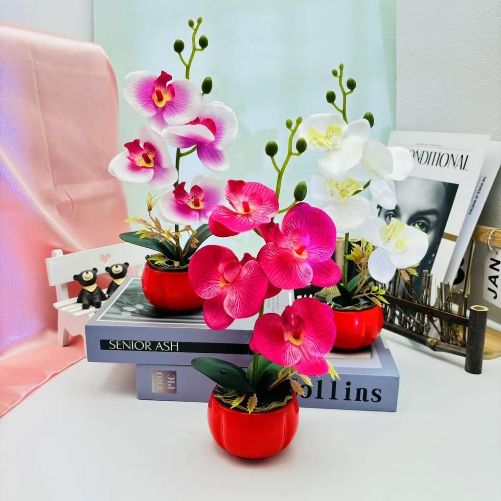 Decor Artificial Phalaenopsis With Highquality Materials For Gift And Event Use