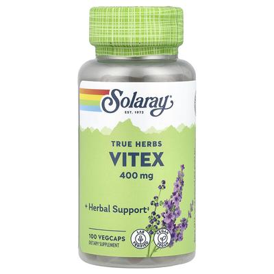 True Herbs, Vitex, 400 Mg, 100 VegCaps