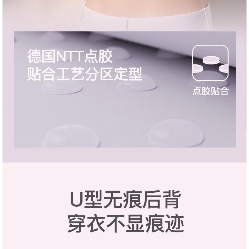 Women S Thin Front Closure Push Up Wireless Seamless Bra For Middle Aged Mom