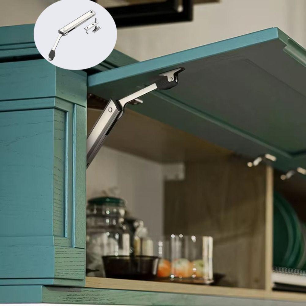 Buffering Soft Closing Hinges Adjustable Lift Up Door Hardware Cabinet Door Support  Lift-up Door