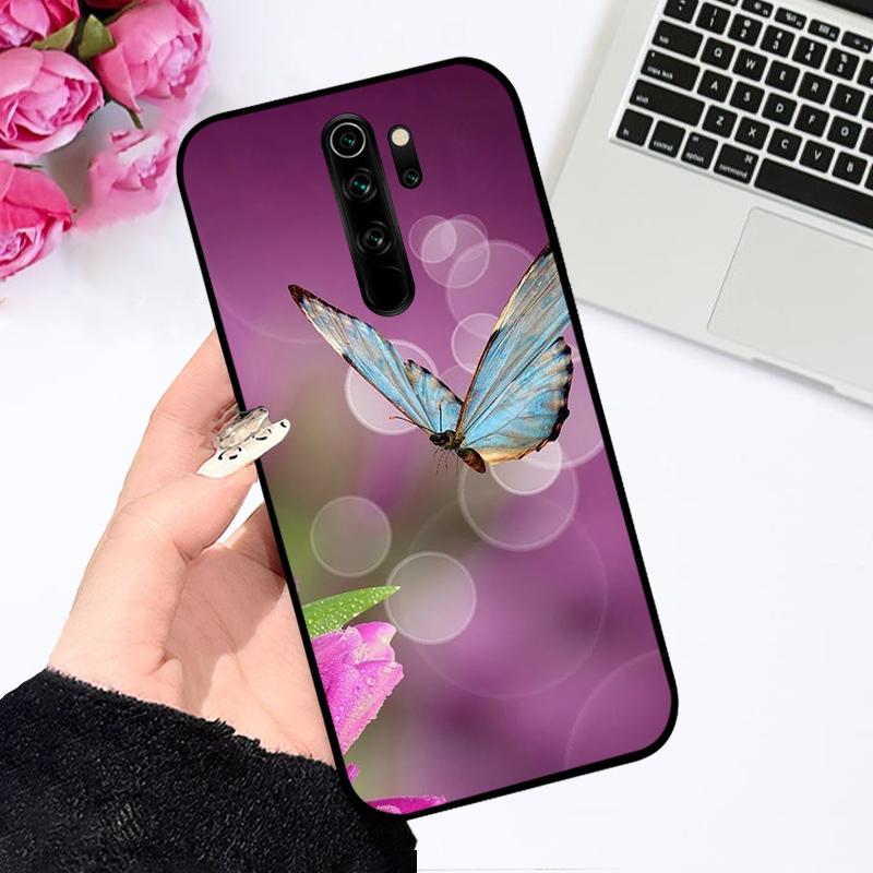 Pro Redmi Note 8 Pro Pouzdro Note 8T Populární Nárazuvzdorné Coque Fundas Chránič Pro Redmi Note8 Měkký Silikonový TPU Nárazník Telefonu Kryt