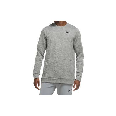 Pull Molleton d'Entraînement Therma Manches Longues Sweat Homme Tops Gris CU7272-063