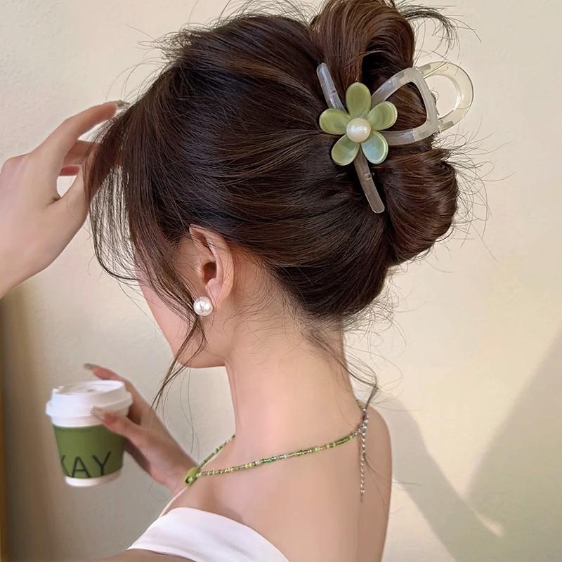Elegant And Sweet Hairpin Flower Hair Clip For Women Girl Tie Hair Hair Grab French Temperament Fashion Hair Accessories