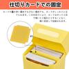 LIKENNY Deck 10 Compartments with Card Hard Trading Card Magnetic 5 Colors Case, Box, Storage, Separators, Case, Case, Appraisal, Storage, Loader,
