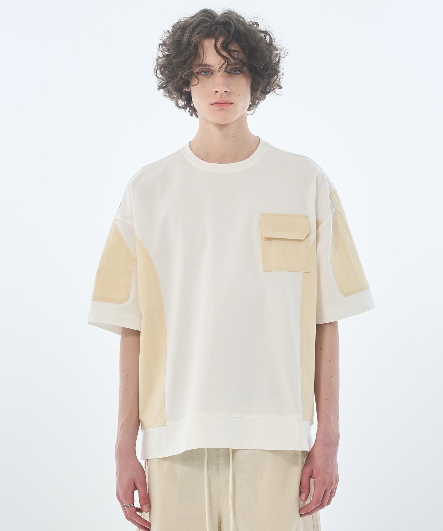 Zensai Pocket Patch T-Shirt Ivory L