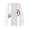 Women's Shirt Blouse Outerwear Print Long Sleeve Casual Holiday Basic Button Tops Cardigan