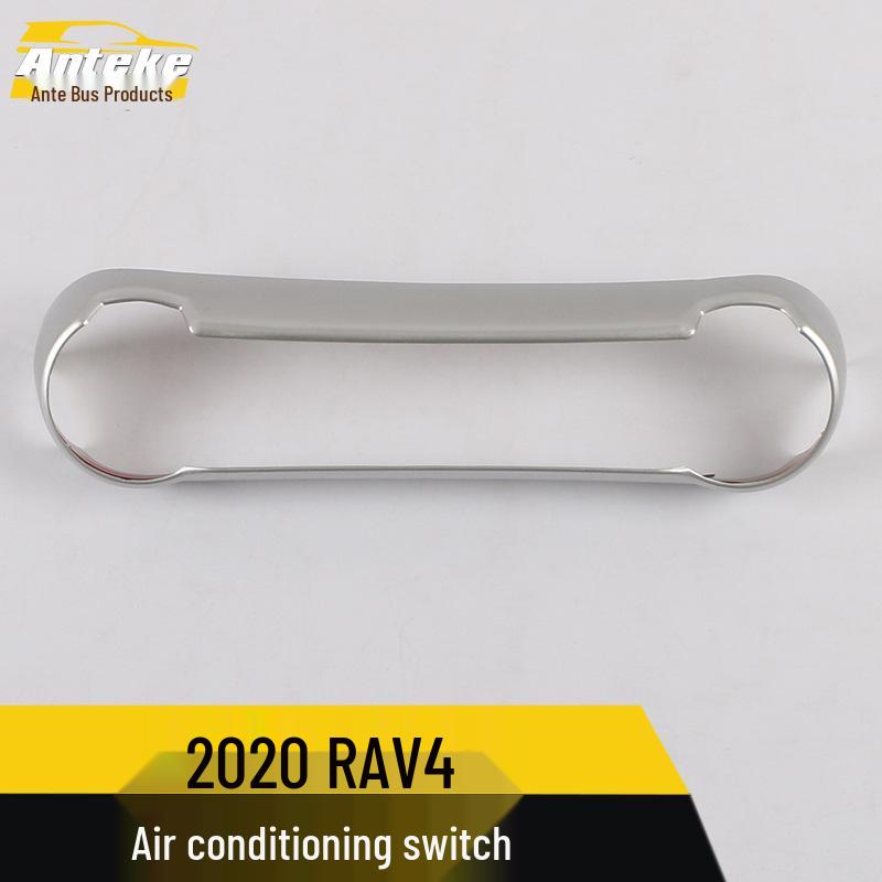 RAV4 2020 AC Switch Trim Ring & Button Cover Set