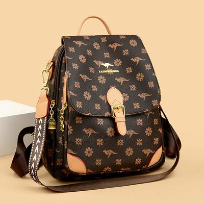 Borsa da donna Zaino alla moda Atmosferico Signore di mezza età Tempo libero Grande capacità Multistrato Borsa da viaggio