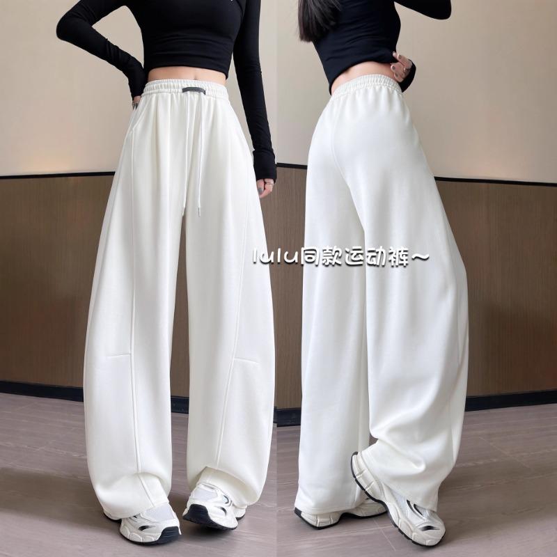 Banana sweatpants women's new high-waisted slim loose lazy loose scimitar wide-leg sweatpants