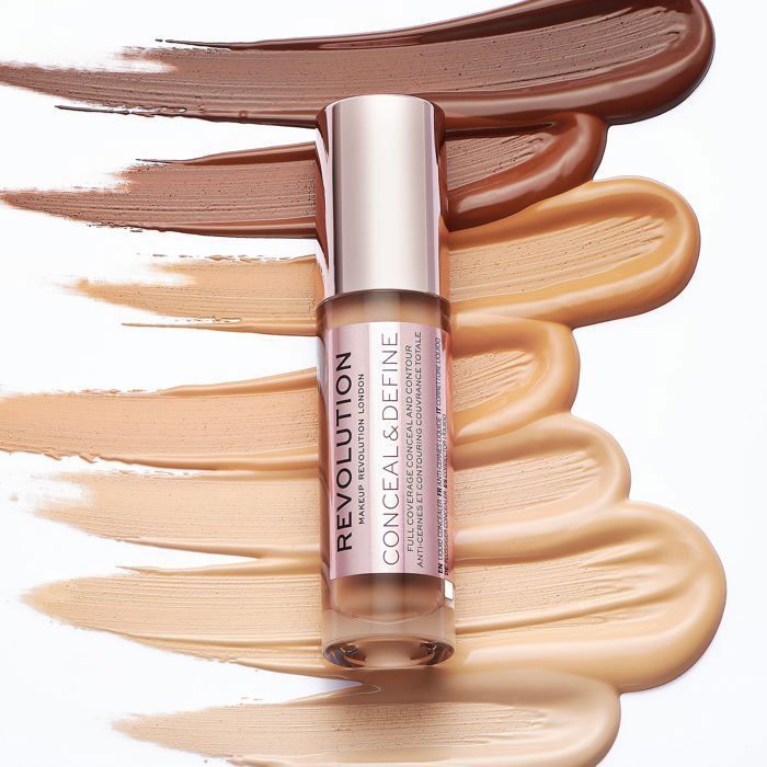 Anticerne - Makeup Revolution London - Conceal & Define - C4 - Leichte Textur - Perfekte Deckkraft