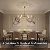 Ceiling Medallion with Center Opening Victorian Floral
