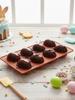 8-Cavity Easter Egg Shape Silicone Molds Baking Supplies Egg Shaped Silicone Molds for Cake Decorating Chocolate Candy