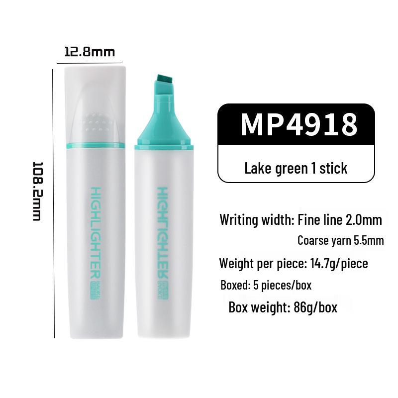 BaoKe MP4918 Augenpflege Fluoreszierender Textmarker für Schüler