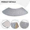 Shower Mat Bathroom Accessory Curved Shower Washable