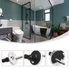 Stainless Steel Toilet Lid Hinges Set Universal Toilet Seat Fit Replacement  Toilet Lid Accessories