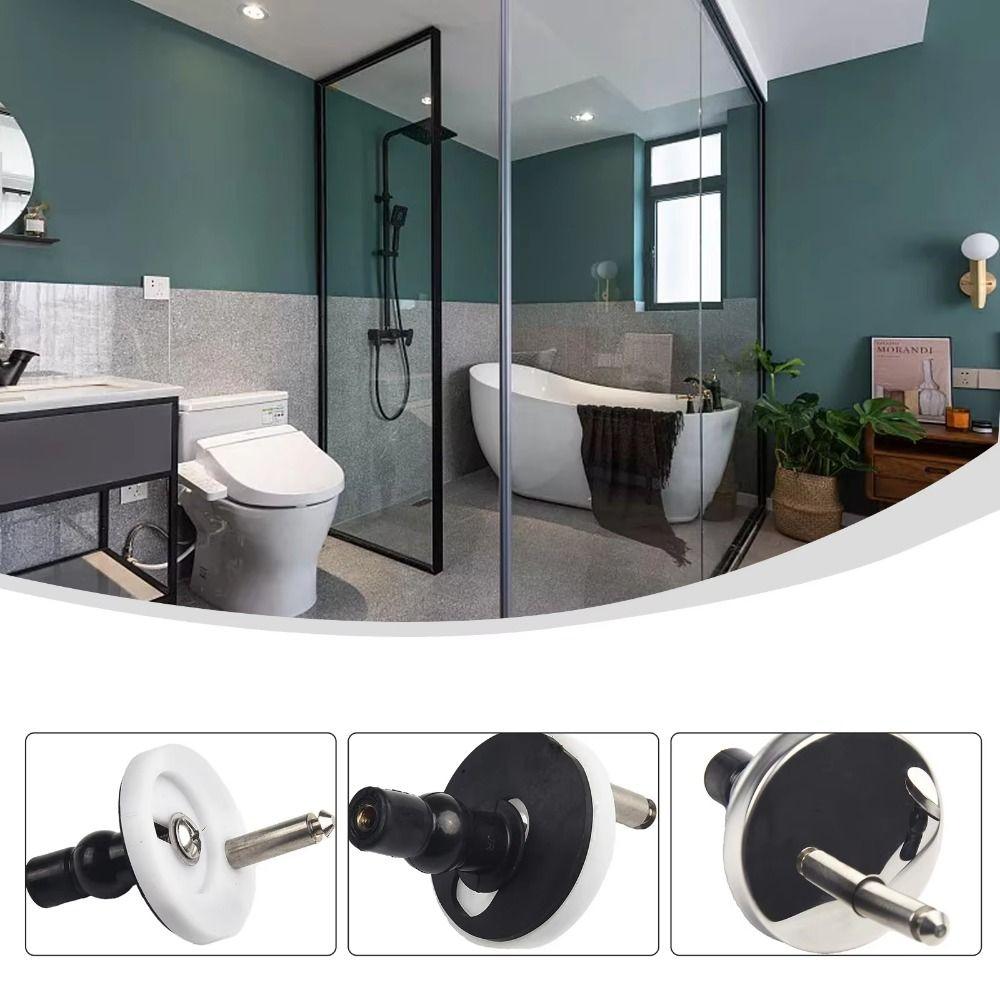 Stainless Steel Toilet Lid Hinges Set Universal Toilet Seat Fit Replacement  Toilet Lid Accessories