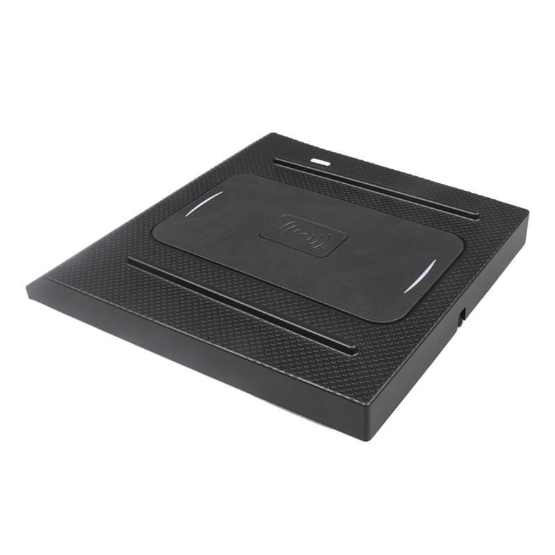 15W Car Wireles Charging Pad for Toyota Land Cruiser Prado J150 Lexus GX 400 2014~2017 Phone Fast Charger Plate Tray Accessories