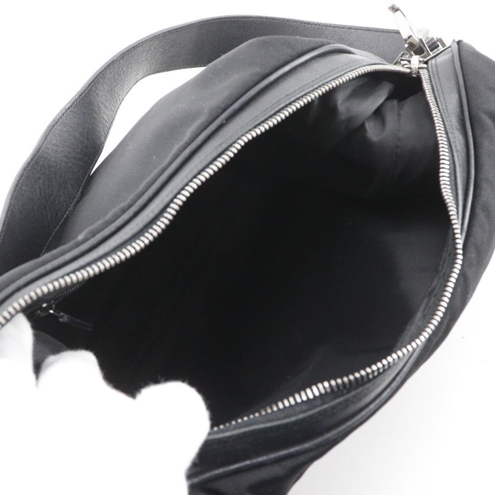 GUCCI Shoulder Bag 001.3341.3444 black Nylon canvas Women Used
