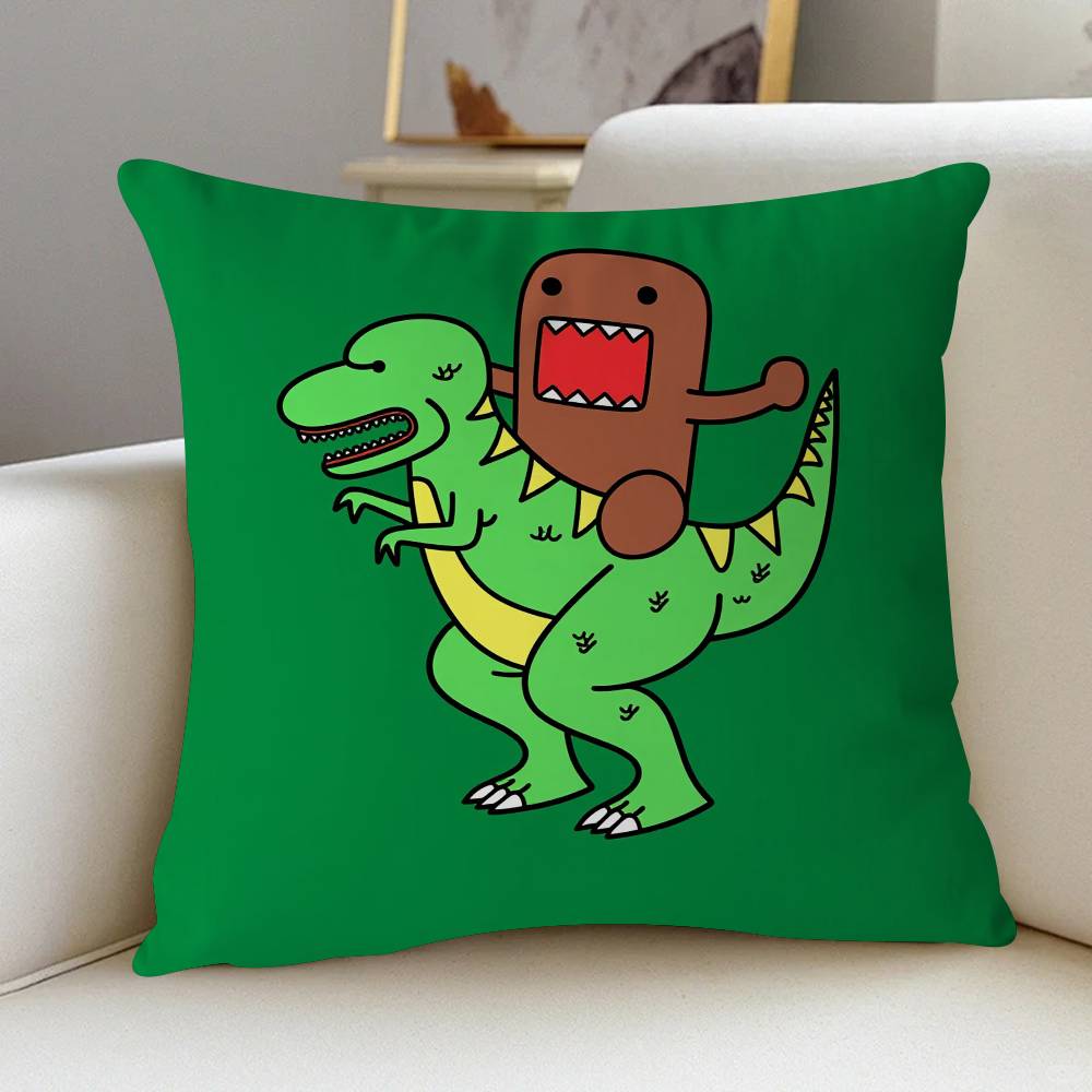 Cute Domo Kun Pillow Gift Home Office Decoration Pillow Bedroom Sofa Car Cushion CoverPillow Case