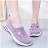 Fashion Women's Spring/Summer New Breathable and Comfortable, Mom's Single Shoes, Soft Sole, Casual Mesh Hollow Women's Shoes