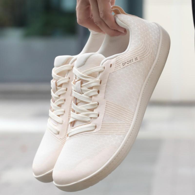 Women Wide Head Outdoor Barefoot Casual Toe Box Shoes Men Breathable Zero Drop Couples Sports Shoes Soft Slip On Walking Sneaker