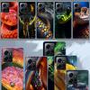 Forest Vipers And Pythons Phone Case For Redmi Note 14 15 Pro 5G 13 12 Pro Plus 11 11T 11E 11S 10 Pro 10S 9 9S Cover Cell Clear