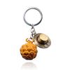One Piece Devil Fruit Keychain & Zoro Metal Pendant Set