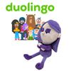 Adorable Plush Duolingo Owl With Purple Hair Perfect Study Buddy Gift