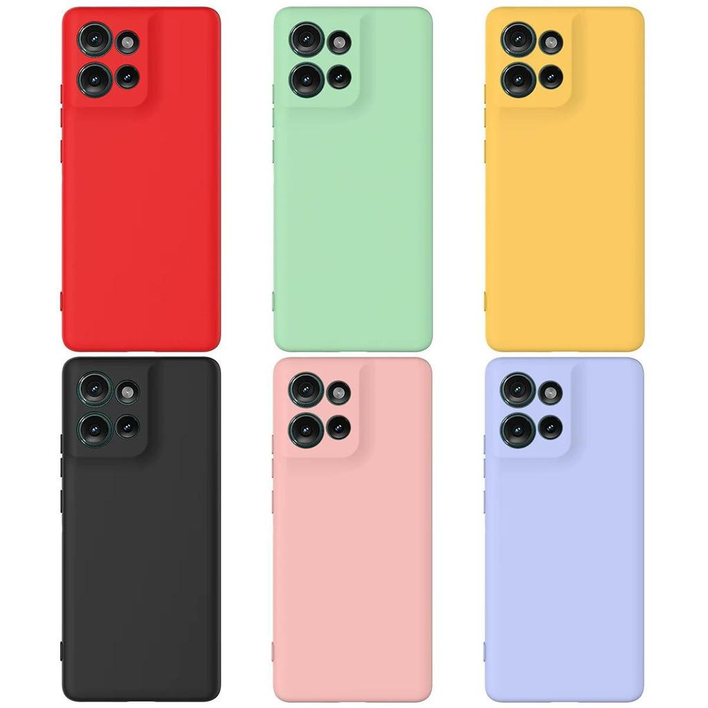 Custodia in Silicone Liquido per Telefono Motorola Edge70 Pro & 60/60S