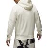 Jordan Casual Loose Hoodie With Letter Print Long Sleeve Pullover Men Tops White FD7416-133