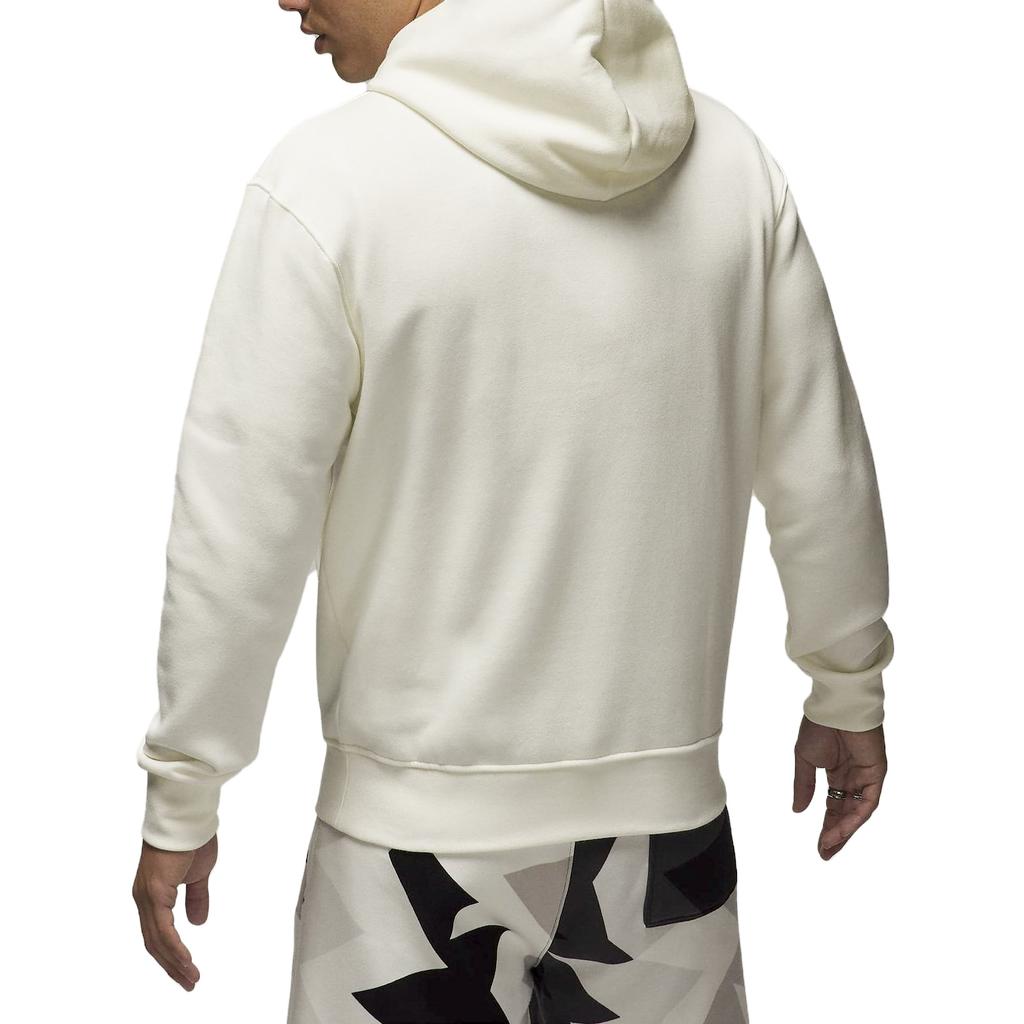 Jordan Casual Loose Hoodie With Letter Print Long Sleeve Pullover Men Tops White FD7416-133
