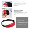 Multi Functional Head Massager Voice Prompt Low Frequency Pulse Insomnia Improvement Machine(Voice Heating Red )