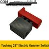 Hengyou 28T1-2 Dual-Use Electric Hammer & Pickaxe Switch, No-Lock Power Button