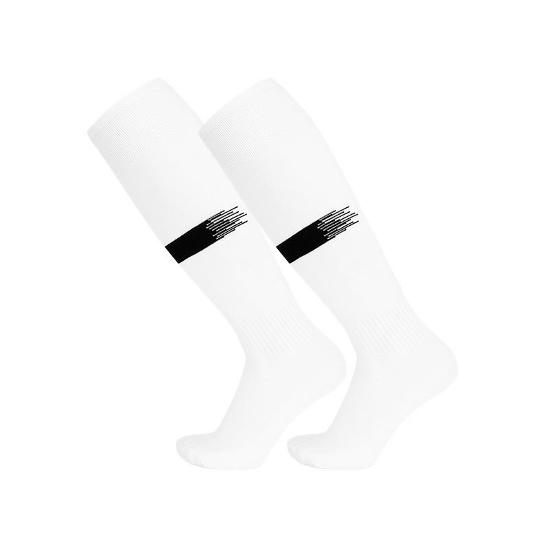 Breathable Striped Football Socks: Spring/Summer, Over-Knee, Sweat-Absorbent, Adult & Kids Training & Casual Wear
