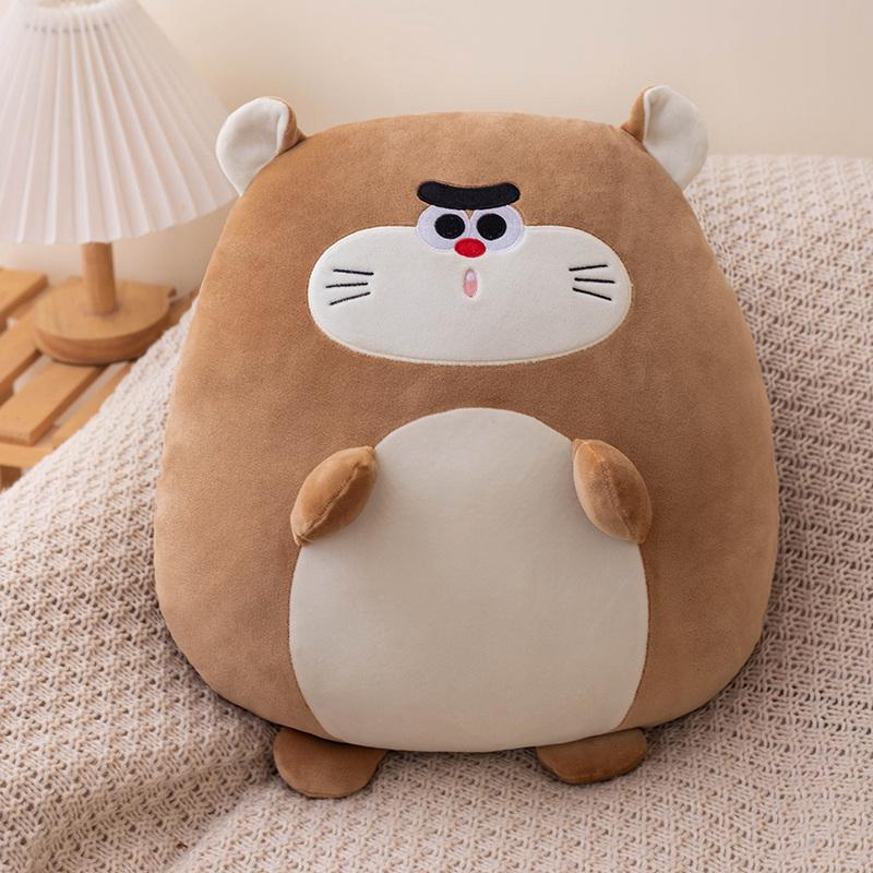 40Cm Down Cotton Cartoon Animal Plush Toy Stuffed Globefish Manta Ray Newt Beaver Pillow Sofa Chair Decoration Gift