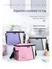 Large Capacity Color Block Insulated Crossbody Lunch Bag & Picnic Tote