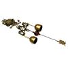 Owl Shaped Doorbell Pendant Metal Decor Door Decoration Retro Style for Home Entrance