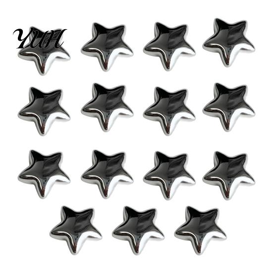 Metal Surface Magnets 5/10/15/20Pcs Mini Star Refrigerator Magnet, 3D Five-Pointed Fridge Magnet Decorative Memo Note Holder for Kitchen Office