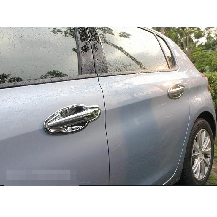 For Peugeot 508 Chrome Handle Covers Trim Set of 4Pcs 508SW RXH  2011-2016 Good Quality Car Accessories Stickers Car Styling