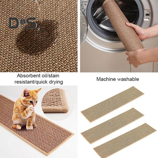 1/5 szt. Mata na schody Samoprzylepna Mocna przyczepność Łatwa instalacja Antypoślizgowa Bez cięcia Chroni schody przed uszkodzeniem Mata podłogowa na schody Zmywalna Akademik Dom