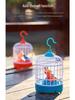 Voice-Controlled Talking Bird Toy with Simulated Birdcage, Repeats & Aids Speech for Kids Aged 1-3