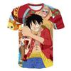 Letní nové, žhavé, prodávané, anime postavy, 3D digitální tisk, mládežnický trend, módní kreativní trend, pánské tričko