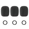 Aviation Microphone Cover Replacement for A10 A30 Headset Secure Clear Sound Aviation Headset Noise Reduction