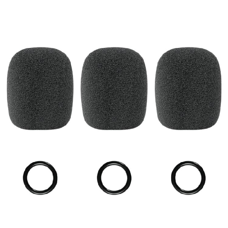 Aviation Microphone Cover Replacement for A10 A30 Headset Secure Clear Sound Aviation Headset Noise Reduction
