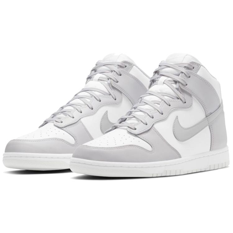 New Nike Dunk High Retro White Vast Grey DD1399-100