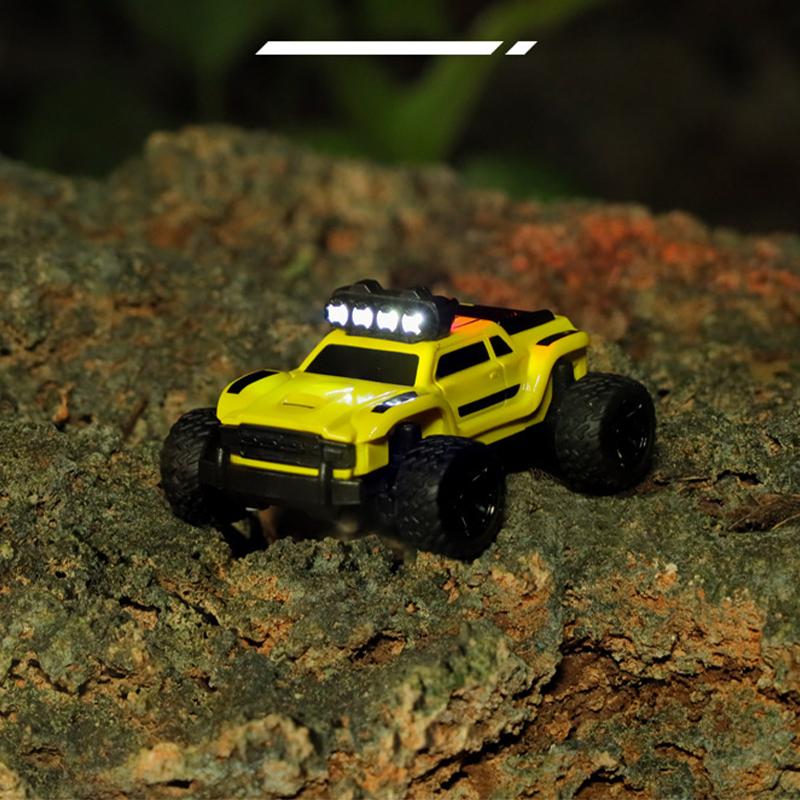 Turbo Racing 1:76 C81 C82 RC Truck Car Mini Full Proportional RTR Car Toy With Cool Lights Mountain Car For Kids And Adults Gift