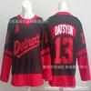 Detroit Red Wings Eishockey Trikot Bestickt Team Uniform Baumwolle Sportbekleidung Herren Erwachsene