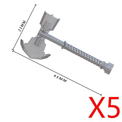 MOC Building Block Medieval Solider Knight Figures Toy Weapons Accessories Sword Axe Bow Sword Ten Spear Crossbow Mini Bricks